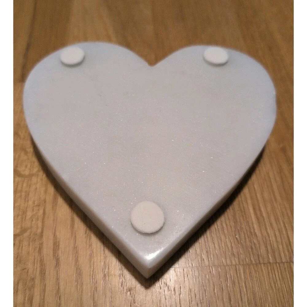 Marble Heart Stone 5x5